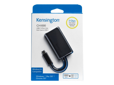 Kensington : USB-C 4-PORT HUB .