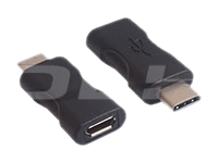 DLH : PLASTIC BAG MICRO USB ADAPTER USB FEMALE TO MALE TYPE-C.