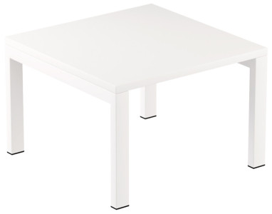 Table Paperflow EasyDesk, carré, blanc / blanc