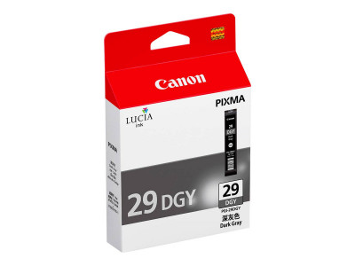 Canon : PGI-29 DGY DARK GREY cartouche encre
