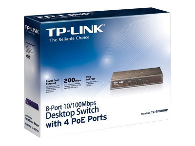 TP-Link : TL-SF1008P POE SWITCH