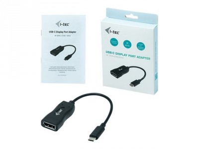I-Tec : I-TEC USB-C DP ADAPTER 4K/60HZ I-TEC USB-C DP ADAPTER 4K/60HZ