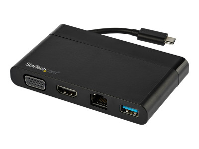 Startech : USB C MULTIPORT ADAPTER W/ HDMI VGA - MAC avec INDOWS/CHROME 1XA