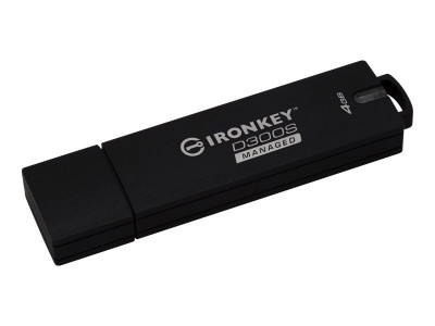 Kingston : 4GB D300SM AES 256 XTS ENCRYPTED USB drive