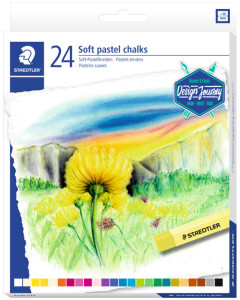 STAEDTLER Pastel tendre Design Journey, étui en carton de 24