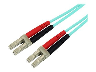 Startech : 2M 10 GB AQUA MULTIMODE 50/125 LSZH FIBER PATCH cable LC-LC