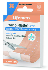Lifemed patch blessure 