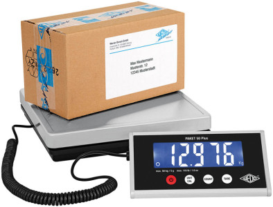 WEDO Pèse-paquet électronique Paket 50 Plus, 50 kg