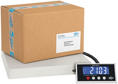 WEDO Pèse-paquet électronique Paket 100 Plus, 100 kg