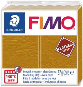 FIMO EFFECT LEATHER Pâte à modeler, fruits rouges, 57 g