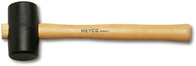 HEYCO Maillet en caoutchouc, diamètre: 90 mm, poids: 1.200 g