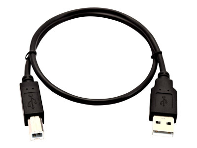 V7 : 2.0 USB A TO USB B 50CM 1.6FT printer cable TYPE B