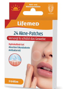 Lifemed Patch contre l'acné, 3 tailles, transparent