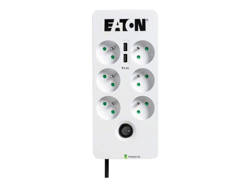 Eaton MGE : PROTECTION BOX 6 USB fr POWER SURGE ARREST 10A USB PORT