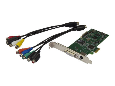 Startech Carte d'acquisition vidéo HD PCIe - Carte capture vidéo HDMI, DVI, VGA ou composante 1080p 60 FPS
