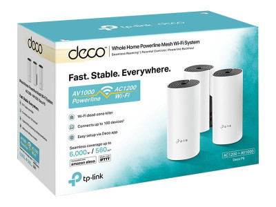 TP-Link : AC1200 WHOLE-HOME HYBRID MESH WIFI SYSTEM POWER
