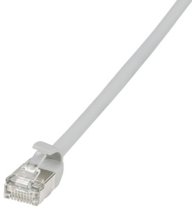 LogiLink Patchkabel Ultraflex, Kat. 6A, U/FTP, 1,5 m, weiß