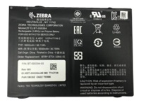 Zebra : ET5X 10IN batterie LITHIUM POL 9660 MAHR 3.85 V REPL interne