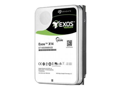 Seagate : EXOS X14 10TB SATA 3.5IN 7200RPM HELIUM 512E/4KN