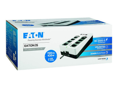 Eaton MGE : 3S 700VA 420W ONDULEUR OFF LINE PRISES fr PORT USB