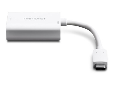TrendNet : USB-C TO VGA HDTV ADAPTER avec PD SUPPORT