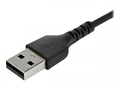 Startech : 1M DURABLE USB 2.0 TO USB C cable BLACK ARAMID FIBER