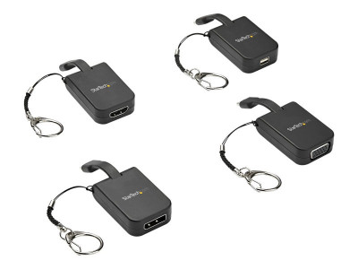 Startech : PORTABLE USB C TO MDP ADAPTER QUICK-CONNECT KEYCHAIN 4K 60HZ