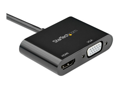 Startech : DISPLAYPORT TO HDMI VGA ADAPTER 4K 60HZ - pour MAC et WINDOWS