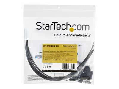 Startech : SECURITY TETHER CABLES 10 pack STEEL cable ADAPTER TETHERS