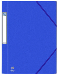 Oxford Chemise à élastique EUROFOLIO+ PRESTIGE, A4, bleu