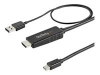Startech : 3.3FT HDMI TO MINI DISPLAYPORT cable - 4K 30HZ - USB-POWERED