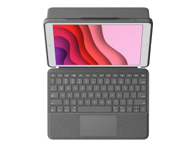 Logitech : COMBO TOUCH IPAD 7TH GEN GRAPHITE FRA CENTRAL fr