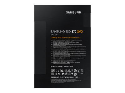 Samsung : SSD 870 QVO 2TB .