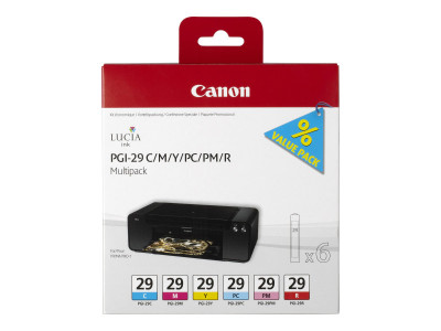 Canon : PGI-29 CMY/PC/PM/R MULTI .