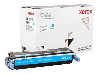 Xerox Everyday Toner Cyan cartouche équivalent à HP 645A - C9731A - 12000 pages