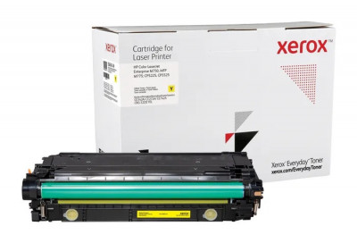 Xerox Everyday Toner Yellow cartouche équivalent à HP 651A / 650A / 307A - CE342A/CE272A/CE742A - 16000 pages