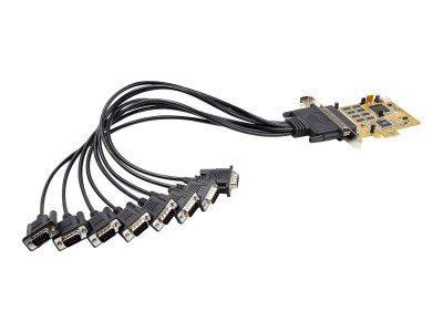 Startech : 8-PORT PCI EXPRESS RS232 SERIAL ADAPTER card - PCIE TO SERIAL