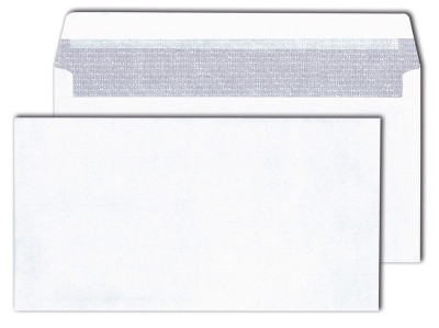 MAILmedia Briefumschlag 125 x 235 mm, hochweiß, mit Fenster