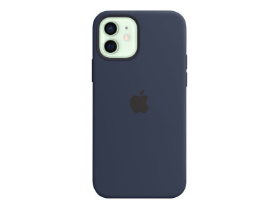 Apple : IPHONE 12 PRO SILICONE CASE avec MAGSAFE - DEEP NAVY