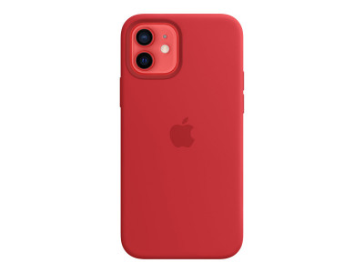 Apple : IPHONE 12 PRO SILICONE CASE avec MAGSAFE - (PRODUCT)RED