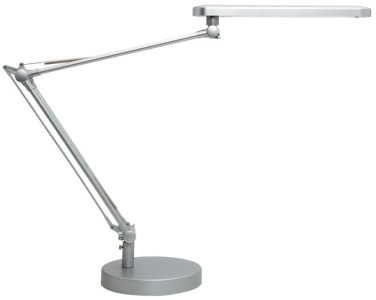 UNiLUX Lampe de bureau LED MAMBO LED 2.0, gris métallisé