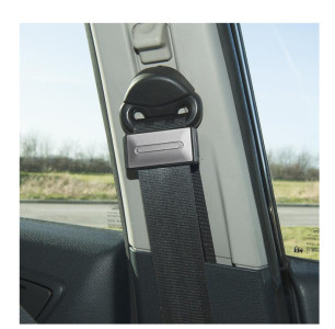 IWH Arrêt pour ceinture de sécurité, en plastique, noir