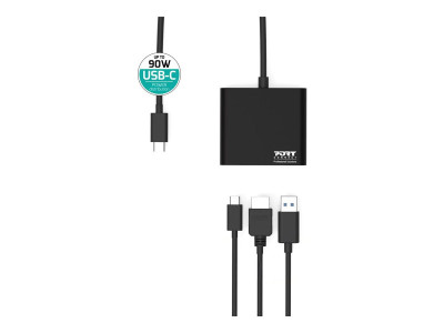 Port Technology : DOCKING MINI TYPE C HDMI + USB3 + USB-C PD