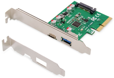 DIGITUS Carte d'interface USB 3.1 PCI Express