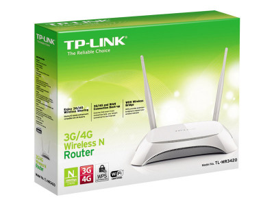TP-Link : TL-MR3420 WRLS N 3G ROUTER USB MODEM 2T2R 2.4GHZ 802.11N/G/B