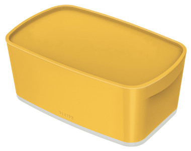LEITZ Boîte de rangement My Box Cosy, 5 litres, jaune