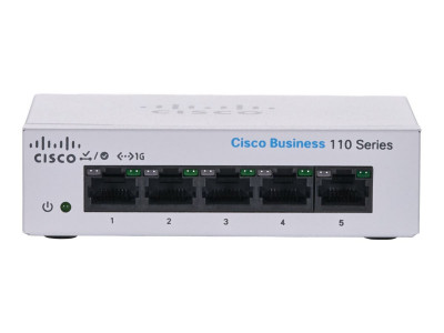 Cisco : CBS110 UNMANAGED 5-PORT GE DESKTOP EXT PS