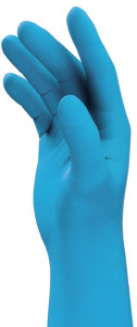 uvex Gant de protection à usage unique u-fit, taille S, bleu