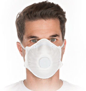 HYGOSTAR Masque de protection respiratoire, avec soupape