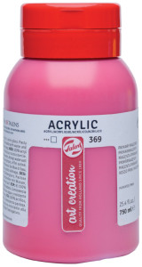 ROYAL TALENS Acrylique ArtCreation, 750 ml, violet rouge